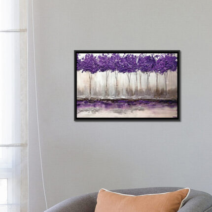 Swiger Osnat Tzadok Purple Summer – Print on Canvas - Chic Decora
