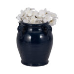 Table Vase For Home Decor - Terracotta Vase With Handles - Elegant Flower Vase Or Vases For Entryway Or Dining Room - Image 2