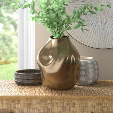 Tanis Handmade Ceramic / Porcelain Table Vase - Chic Decora