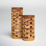 Thalia Handmade Solid Wood Table Vase - Image 6