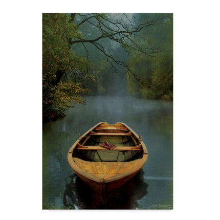 The Old Lake by Carlos Casamayor – Wrapped Canvas Print - Chic Decora