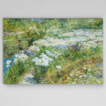The Water Garden by Claude Monet - Print on Canvas - Image 2