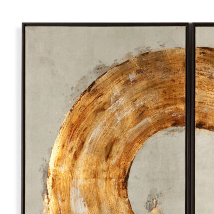 Thoroughly ” Ring Of Fire ” 2 – Pieces Painting Print - Chic Decora