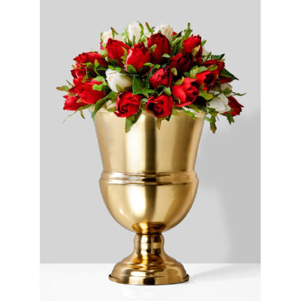 Toolleen Metal Table Vase - Chic Decora