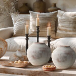 Tova Lainie Handmade Terracotta Table Vase - Image 3