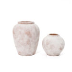 Tova Valdese Handmade Stoneware Table Vase (Set of 2)
