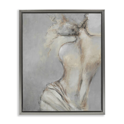 Traditional Nude Baroque Portrait - Chic Decora