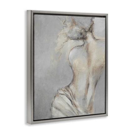 Traditional Nude Baroque Portrait - Chic Decora