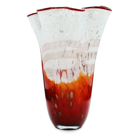 Troutman Handmade Glass Table Vase - Chic Decora