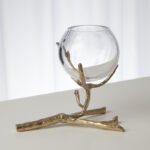 Twig Vase Holder-Nickel - Image 4