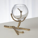 Twig Vase Holder-Nickel - Image 5