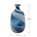 Valin Handmade Glass Table Vase - Image 3