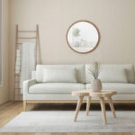 Vase Wood Grooved Carved Texture 8.5" White Decorative Accent for Home Office Bedroom Living Room - Image 3