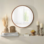 Vase Wood Grooved Carved Texture 8.5" White Decorative Accent for Home Office Bedroom Living Room - Image 4