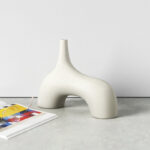 Vicky Vase-Cream Stone-Sm - Image 2