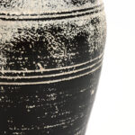 Vingate White and Black 18.3-Inch Tall Urn Vase - Image 3