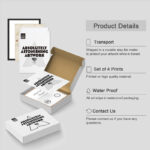 Vintage Wildflowers Bouquet Antique Botanical Floral Pictures Framed Paper 4 Pieces Print Wall Art - Image 6