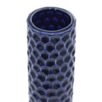 Vogelsang Ceramic Decorative Dark Blue Vase with Varying Patterns Set - Image 3