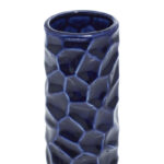 Vogelsang Ceramic Decorative Dark Blue Vase with Varying Patterns Set - Image 7