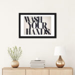 Wash Your Hands - Print on Canvas