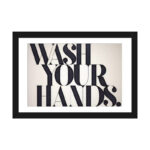 Wash Your Hands - Print on Canvas - Image 2