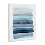 Water Inspired Abstract Lines by Grace Popp - Painting Print - Image 8