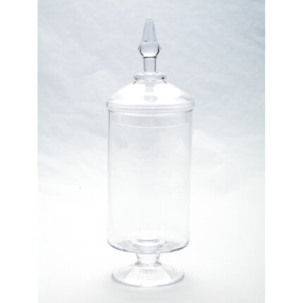 Wayment Glass Apothecary Jar - Chic Decora
