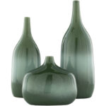 Weedman 3-Piece Set of Ceramic Table Vases - Image 4