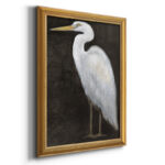 White Heron Portrait II " White Heron Portrait II Premium Framed Canvas- Ready To Hang " - Image 7