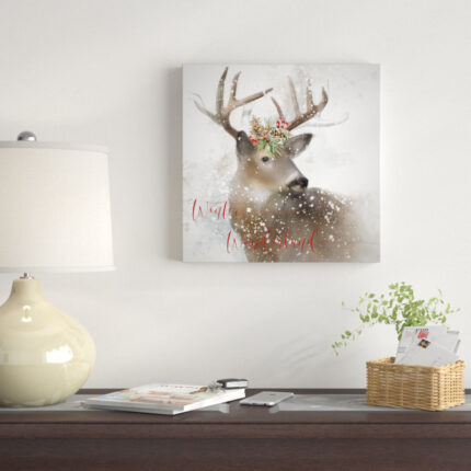 Winter Wonderland Deer – Print - Chic Decora