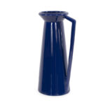 Witold Sapphire Blue Short Ceramic Pitcher - Image 8