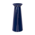 Witold Sapphire Blue Short Ceramic Pitcher - Image 2