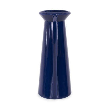 Witold Sapphire Blue Short Ceramic Pitcher - Chic Decora