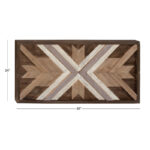 Wood Handmade Southwestern Geometric Home Wall Decor - Image 5