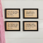 Wynne Wood Framed Wall Decor with Quotes - Image 6