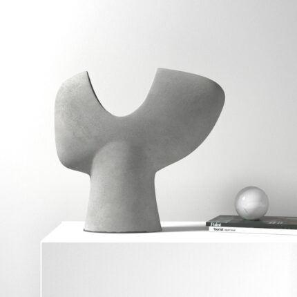 Y Shaped Terra-cotta Abstract Vase - Chic Decora