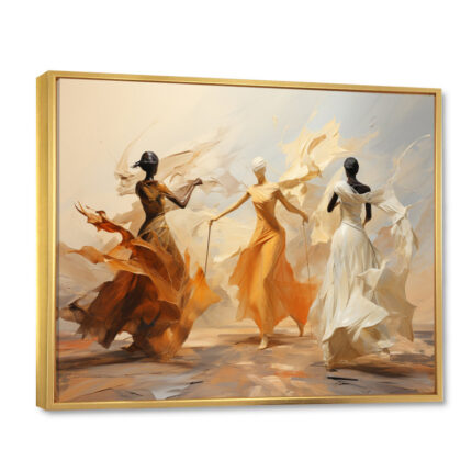 Yellow And White Dance Woman Ensemble I – Dance Wall Art - Chic Decora