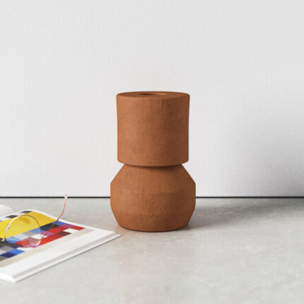 Zakarias Terracotta Table Vase - Chic Decora