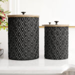 Lyvie 2-Piece Metal Decorative Jar Set - Image 5
