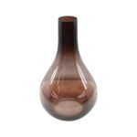 Caspian Long Neck 10" Handblown Glass Vase - Image 7