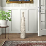 Mcquaig Handmade Glass Floor Vase - Image 3