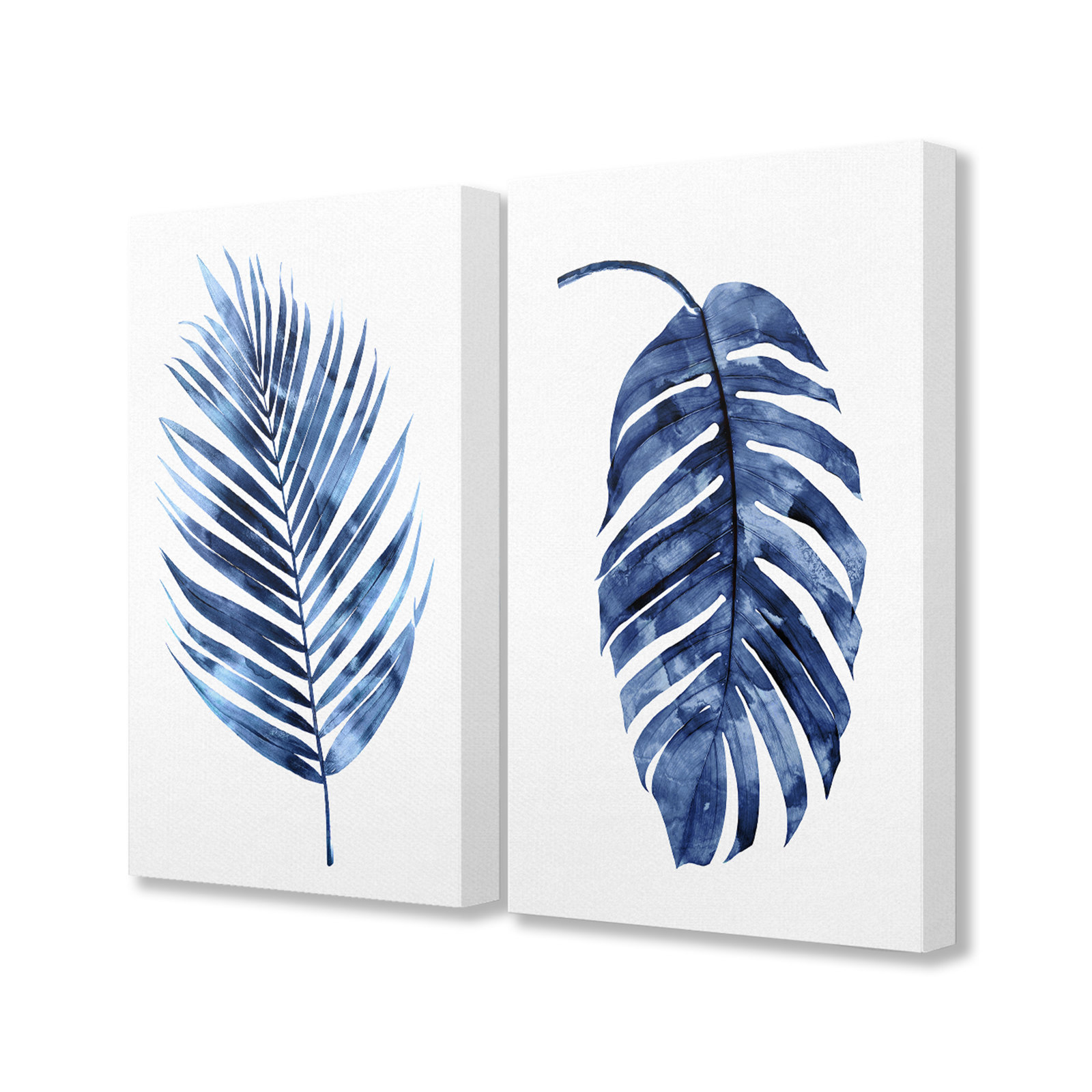 ” Palm Frond Plant Duo ” 2 – Pieces - Chic Decora