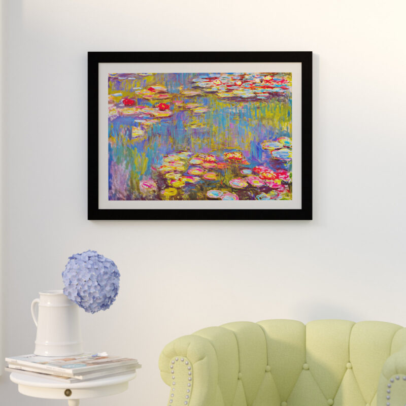 Miko ” Water Lilies, 1916 ” by Claude Monet - Chic Decora