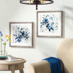 Indigo Garden' 2-Piece Painting Print Set - Image 5