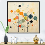 Beige Mid Century Minimalist Masterpiece - Minimalism Wall Art - Image 5