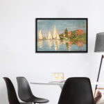 Regatta at Argenteuil, c.1872 by Claude Monet - Gallery-Wrapped Canvas Giclée Print - Image 2