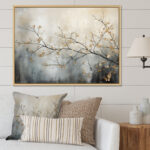 Tree Monochrome Ethereal Reverie I - Tree Monochrome Wall Art, Soft Color Tree Wall Print - Image 3