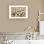 "Farmhouse Bath II" Framed Wall Art for Living Room, Bedroom Wall Decoration by Pam Britton - Image 5