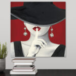 Haute Chapeau " Haute Chapeau Rouge I " - Image 6