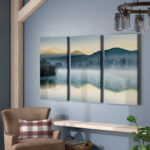 " Quiet Morning " 3 - Pieces Painting Print - Image 6